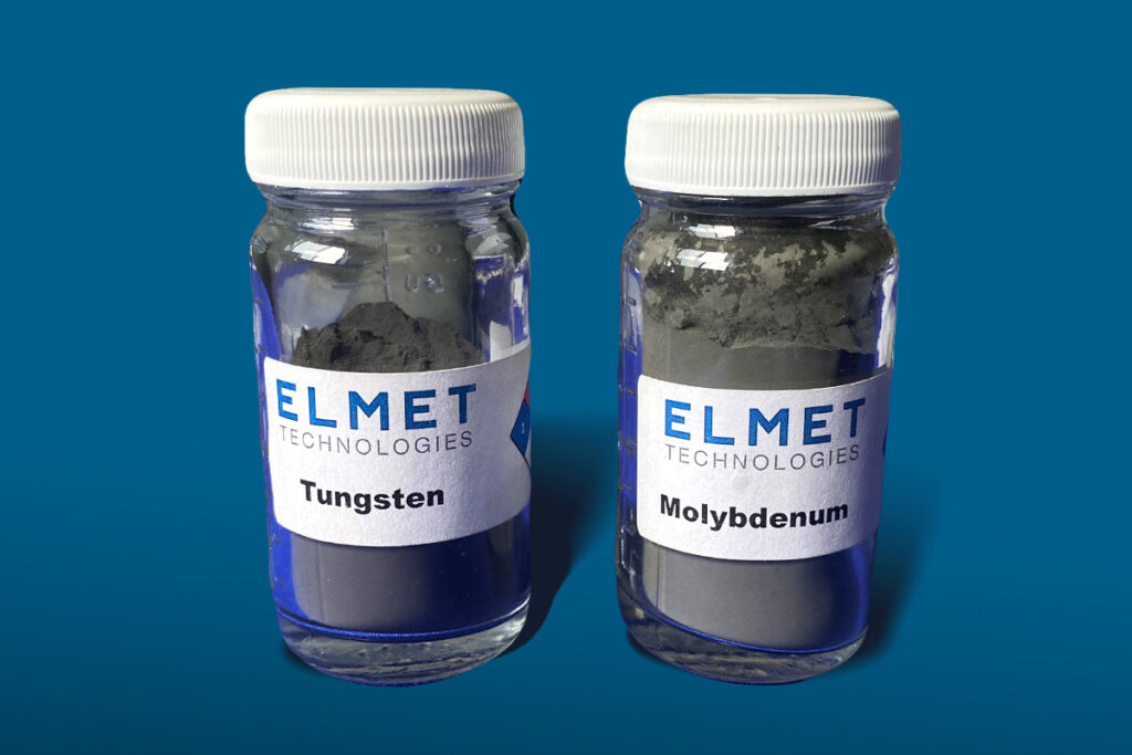 Elmet Mo and W Powders