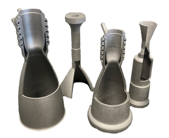 C103 Critical Rocket Nozzle Parts