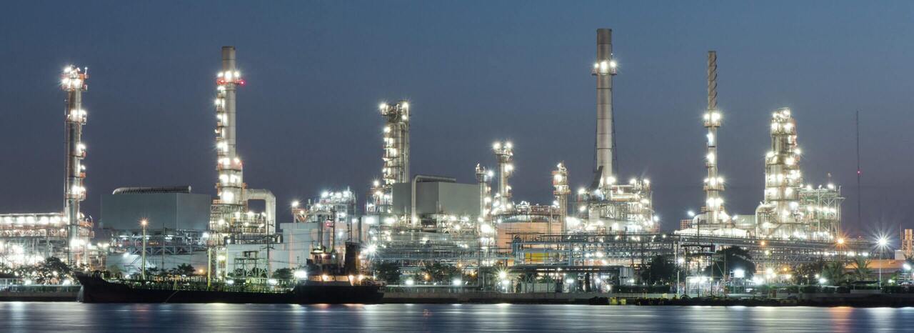 Industrial processing plant