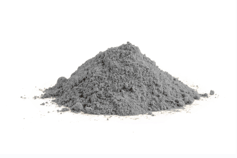 Powder in a pile