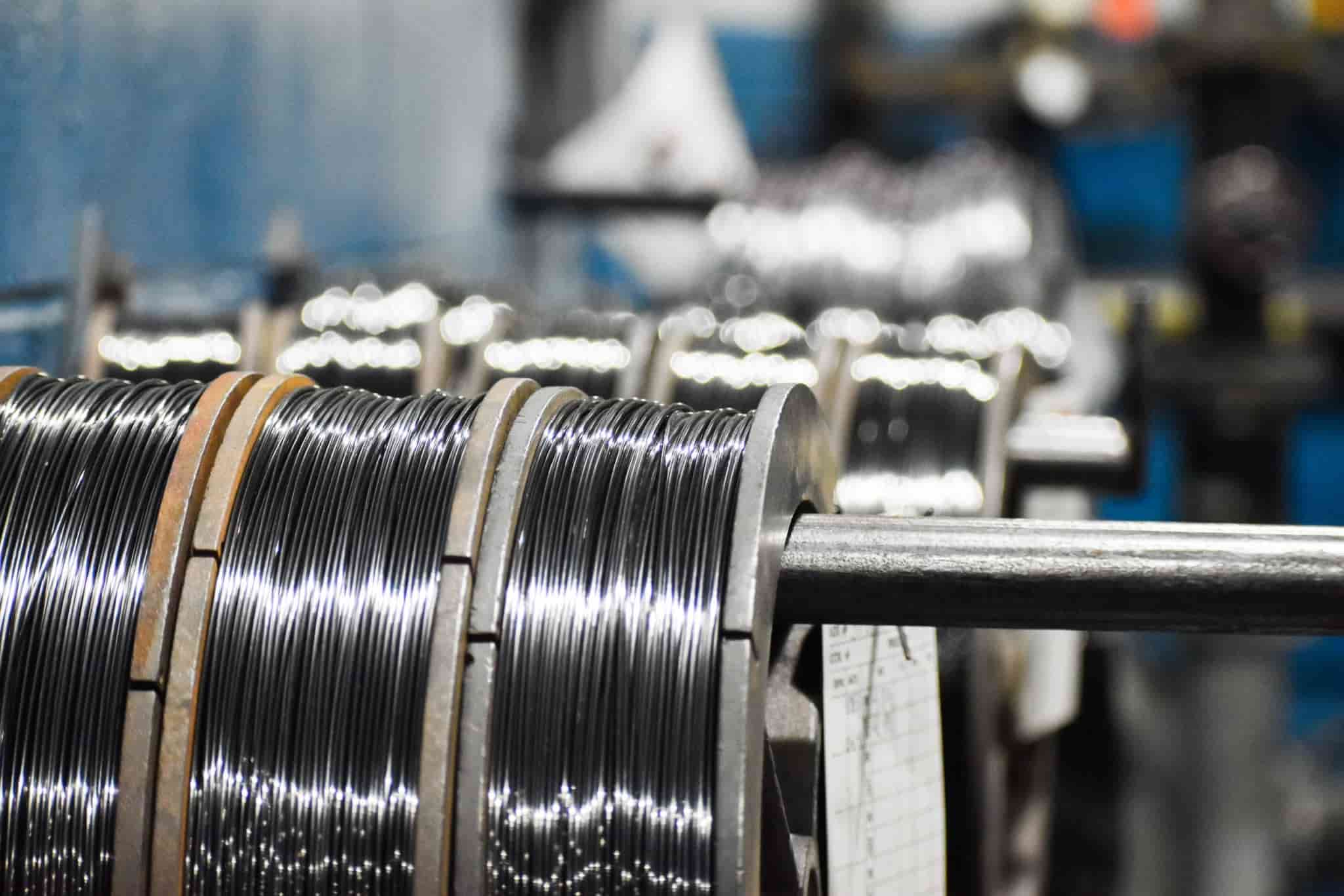 Spools of wire