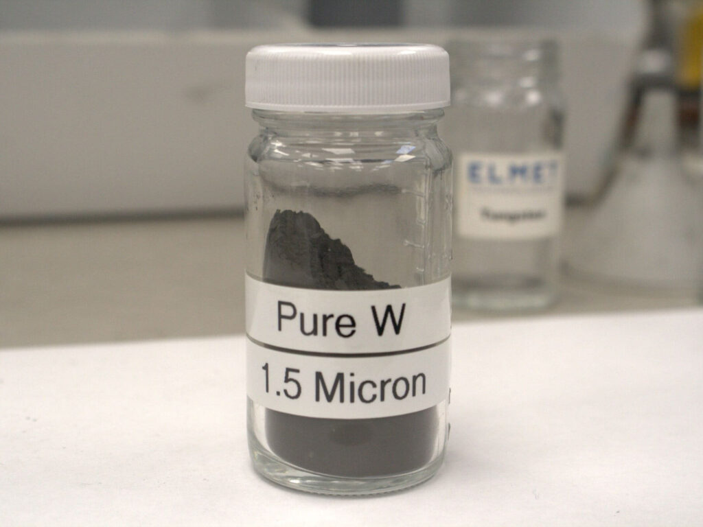 Pure tungsten 1.5 micron powder